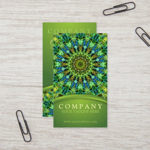 Watching Over You Mandala Business Card