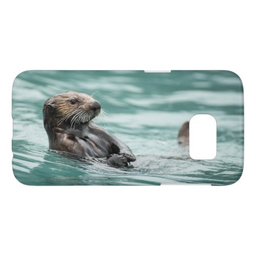 Watching Sea Otter Samsung Galaxy S7 Case