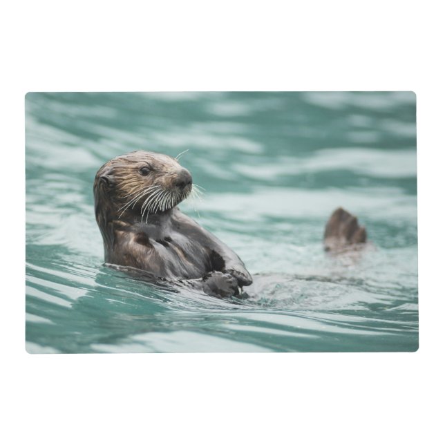 Watching Sea Otter Placemat (Front)