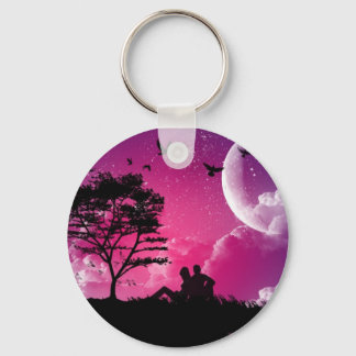 Watching Skies Keychain