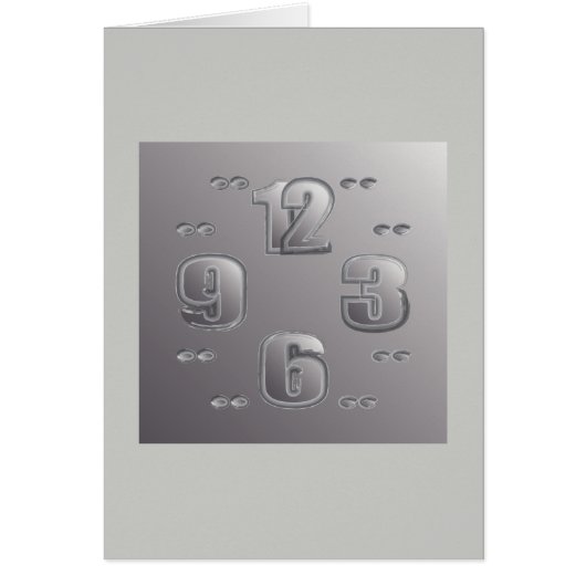 watching the clock cards (Front)