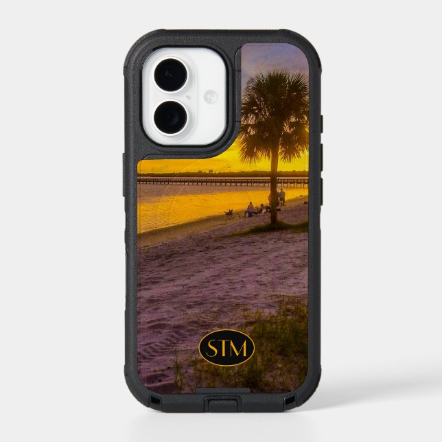 Watching the sun go down... otterbox iPhone case (Back)
