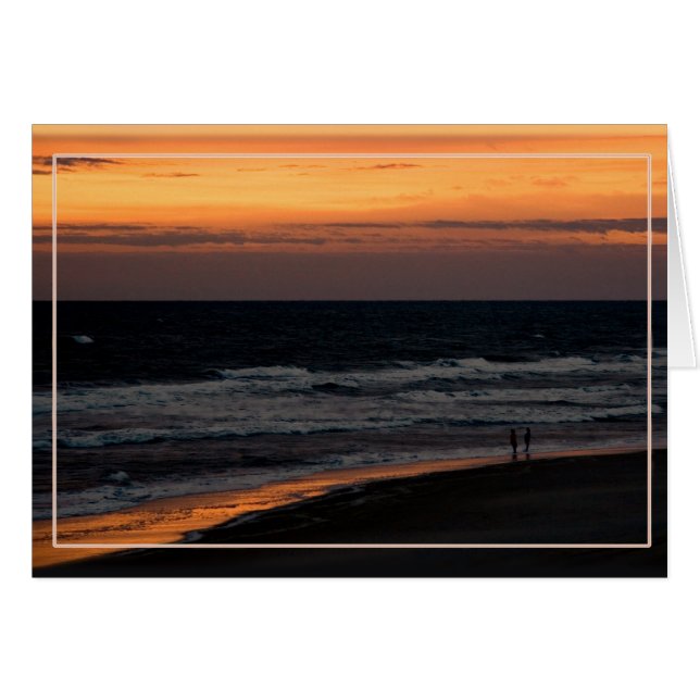Watching The Sun Rise Cards (Front Horizontal)