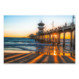 Watching The Sunset Photo Print