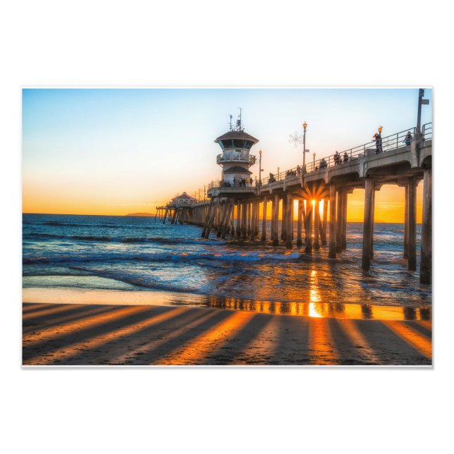 Watching The Sunset Photo Print (Front)