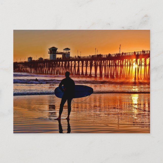 Watching The Sunset Postcard (Front)