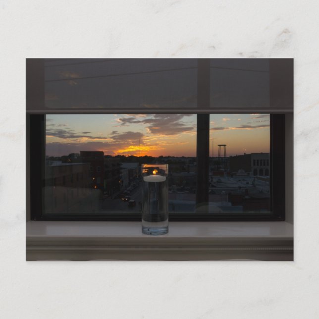 Watching The Sunset Postcard (Front)