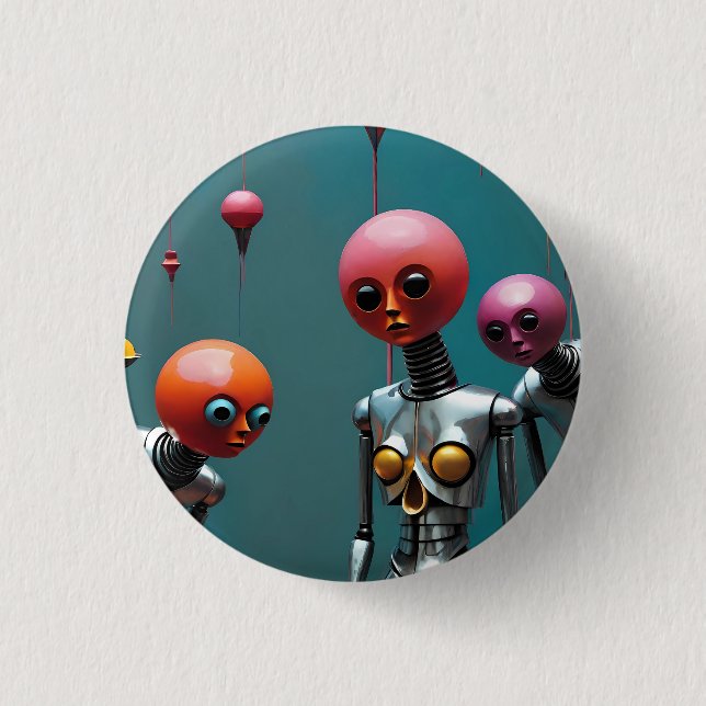 Watching You in Your Sleep Button (Front)