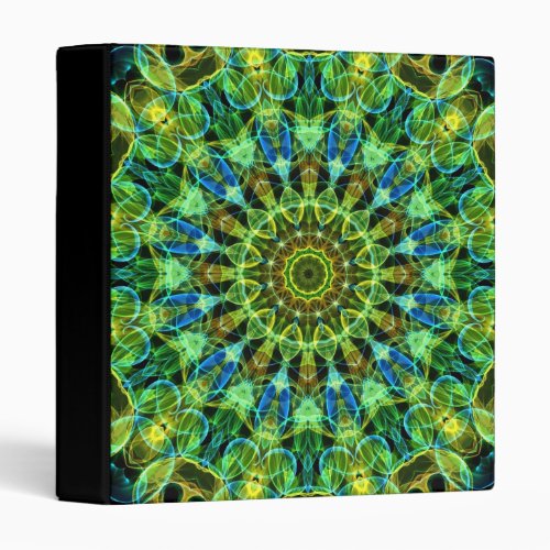 Watching You kaleidoscope 3 Ring Binder