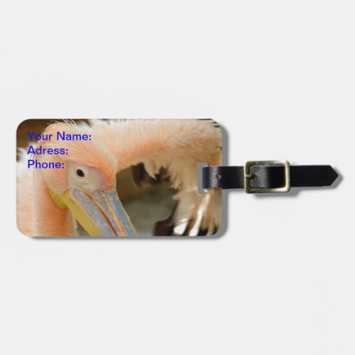 Watching You Pelican Luggage Tag