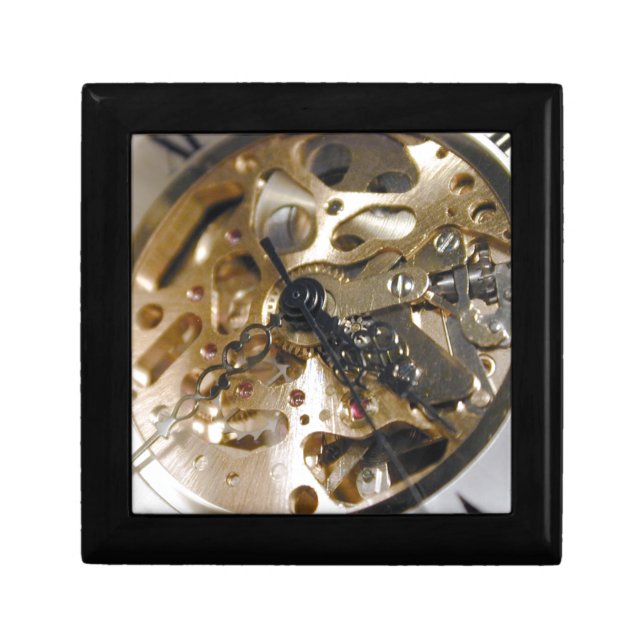 Watchmaker clock working gift box (Front)