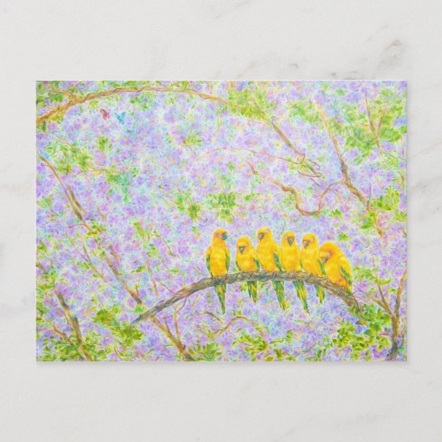 Watchman Of The Family Postcard (Front)