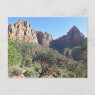 Watchman Zion National Park Postcard