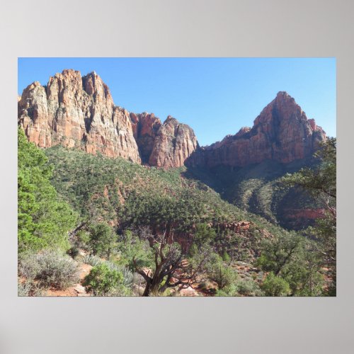 Watchman Zion National Park Poster