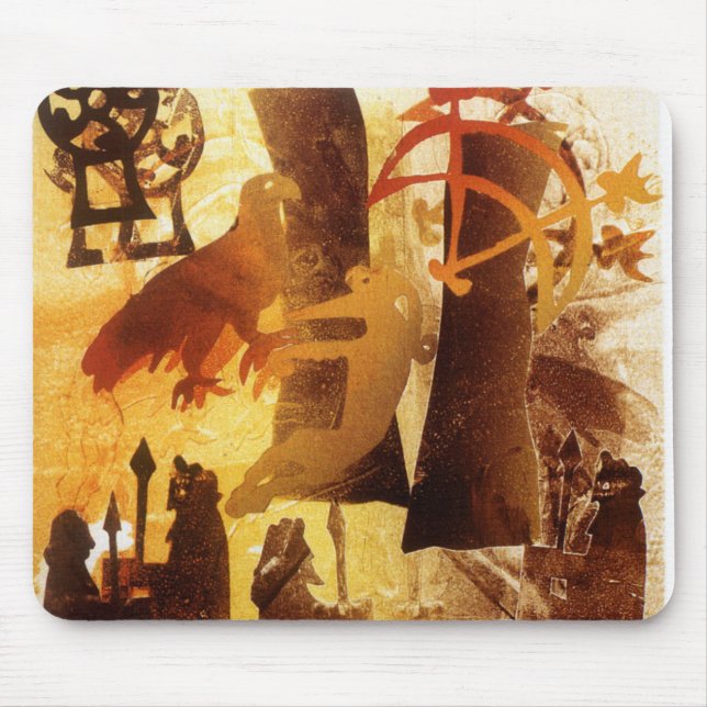 Watchstone and Symbols Mouse Pad (Front)
