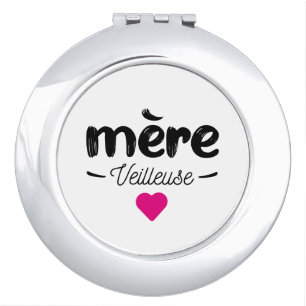 Watchy Mother Compact Mirror