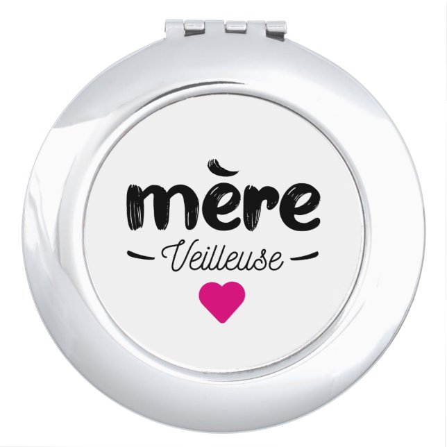 Watchy Mother Compact Mirror (Front)