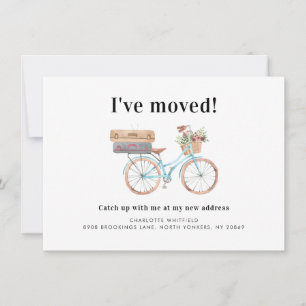 Watecolor Change of Address Moving Announcement