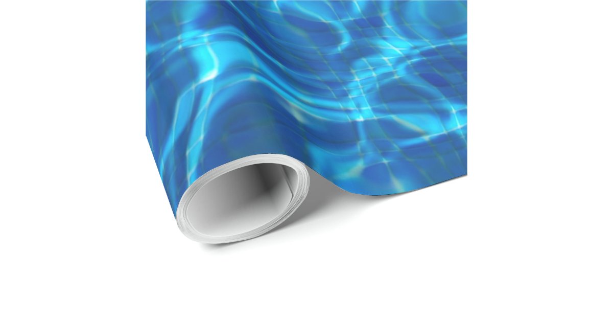 Water 2 wrapping paper Zazzle