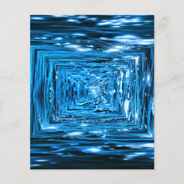 water-366587  water aqua liquid reflection concent flyer (Front)