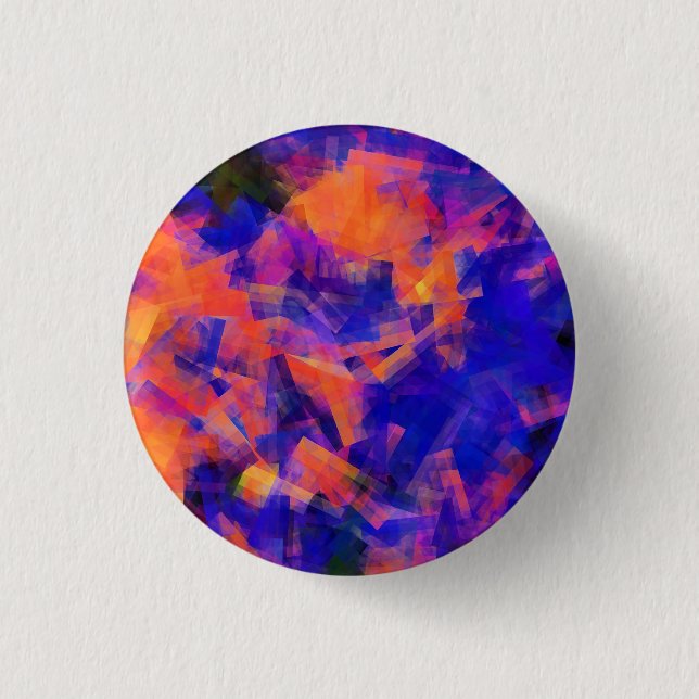 WATER ABSTRACT 1 PINBACK BUTTON (Front)