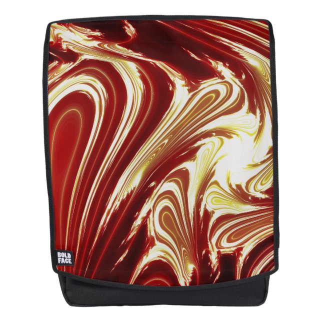 WATER ABSTRACT BACKPACK (Front)