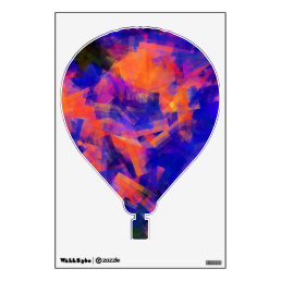 WATER ABSTRACT BALLOON WALL STICKER