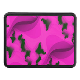 WATER ABSTRACT HITCH COVER