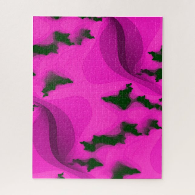 WATER ABSTRACT JIGSAW PUZZLE (Vertical)