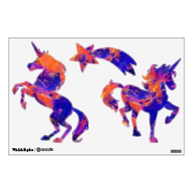WATER ABSTRACT WALL DECAL (Front)