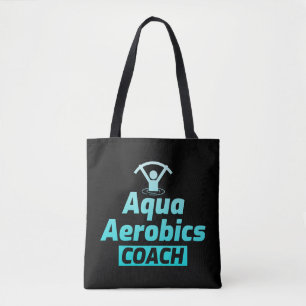 Water Aerobics Aquatic Exercise Pool Workout Tote Bag