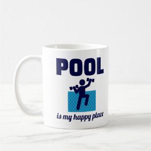 Water Aerobics Aquatic fitness Aqua Exercise Pool Coffee Mug