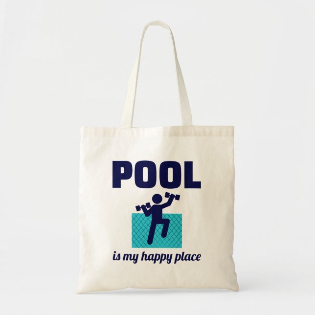 Water Aerobics Aquatic fitness Aqua Exercise Pool Tote Bag (Front)