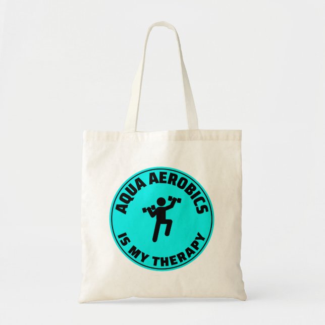 Water Aerobics Aquatic fitness Aqua Exercise Tote Bag (Front)