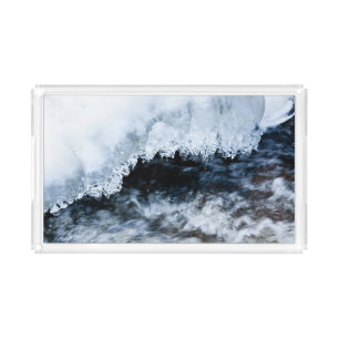 Water and ice acrylic tray