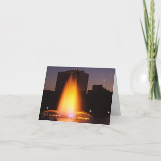 Water and Power Card