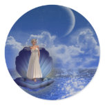 Water Angel Sticker