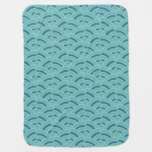 Water Arches Baby Blanket