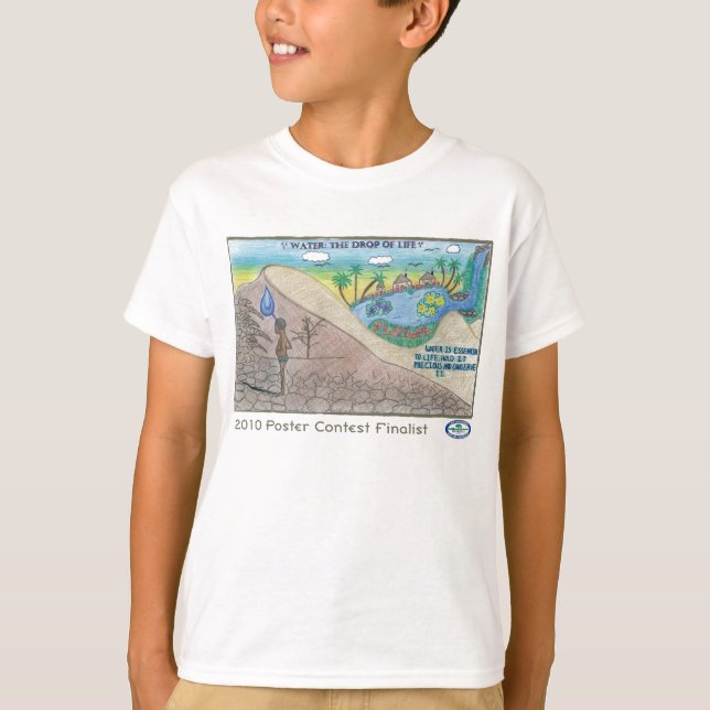 Water Awareness Poster Contest T-Shirt (Front)