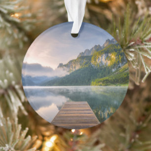 Water   Azure Alpine Lake, Austria Ornament