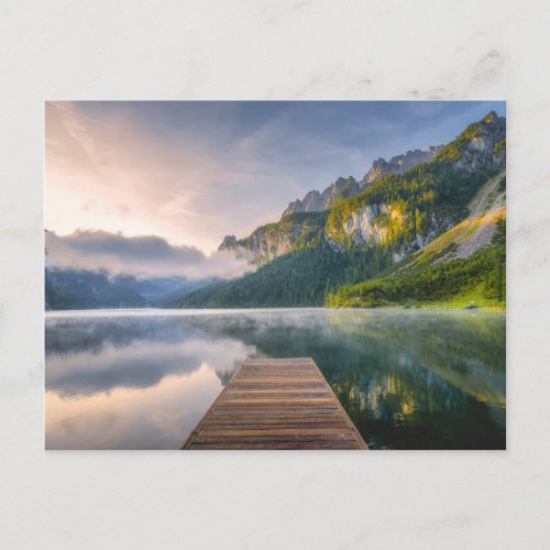 Water  Azure Alpine Lake Austria Postcard