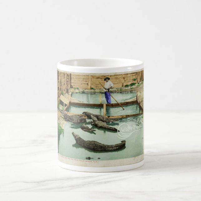 Water Baby Alligator Joe  Coffee Mug (Center)