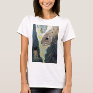 Water Baby and Fish, Jessie Willcox Smith T-Shirt