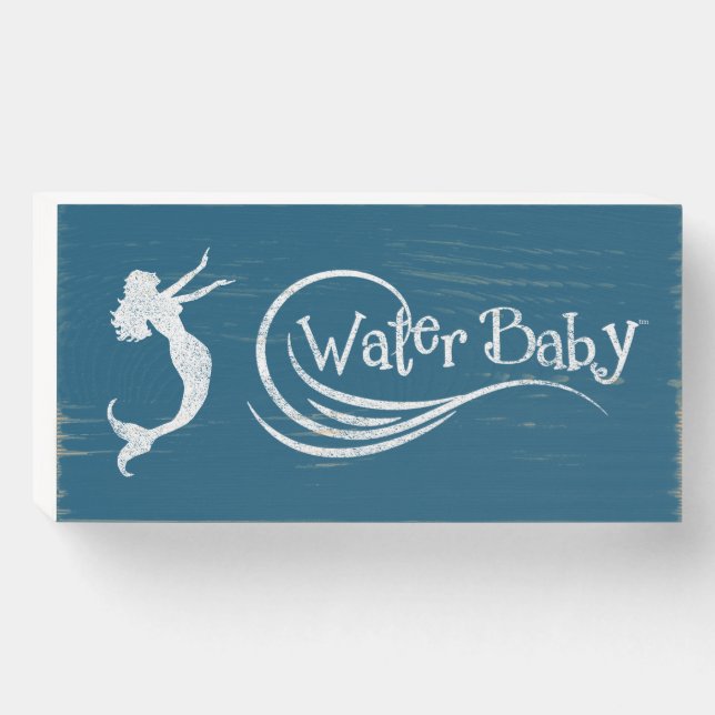 Water Baby Mermaid Plaque (Front Horizontal)