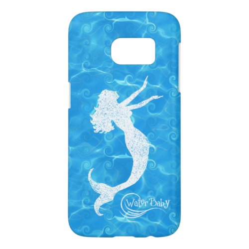 Water Baby Mermaid Wave Case