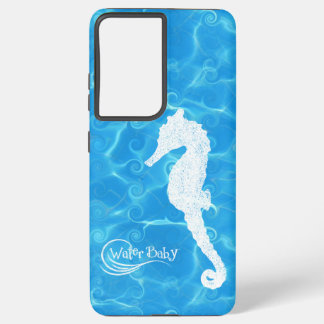 Water Baby Seahorse Wave Case