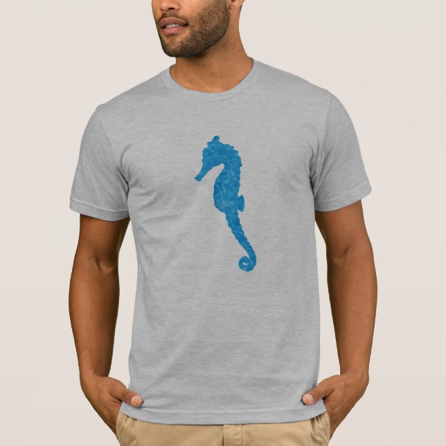 Water Baby Seahorse Waves Shirt (Front)