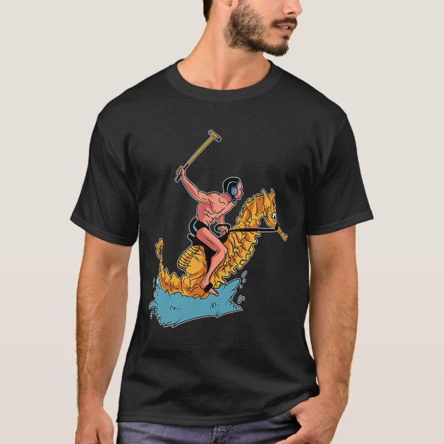 Water ball water sports trainer swimmer T-Shirt (Front)
