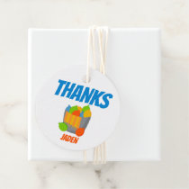 Water Balloon Pool Party Kids Summer Birthday Favor Tags