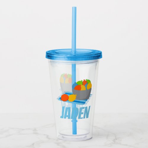 Water Balloon Pool Party Summer Personalized Acrylic Tumbler